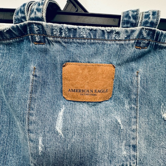 American Eagle Outfitters Blue Denim Tote - Picture 3 of 6